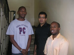 Eric, Riyaz and Timothy