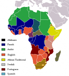 African Language Map