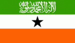 Flag of the Repulic of Somaliland - Unrecognized country