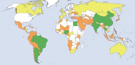 $100 Laptop Map