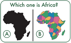 Which one is Africa?