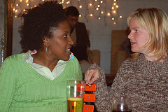 Ory and Heather at the 27 Dinner in Joburg