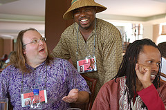 African Bloggers at TEDGlobal - lunch