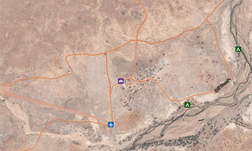 Google Earth using Tracks4Africa