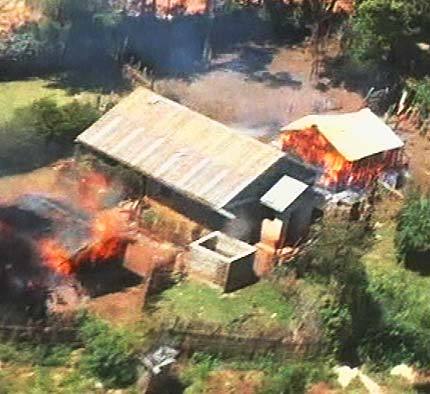 Church Burning in Eldoret after the Kenyan Elections