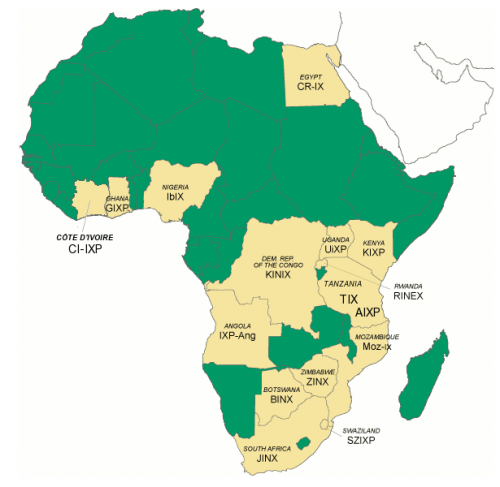 map of africa with countries and. A map of those countries is
