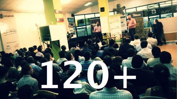 One of the 120+ events that takes place at the iHub each year.