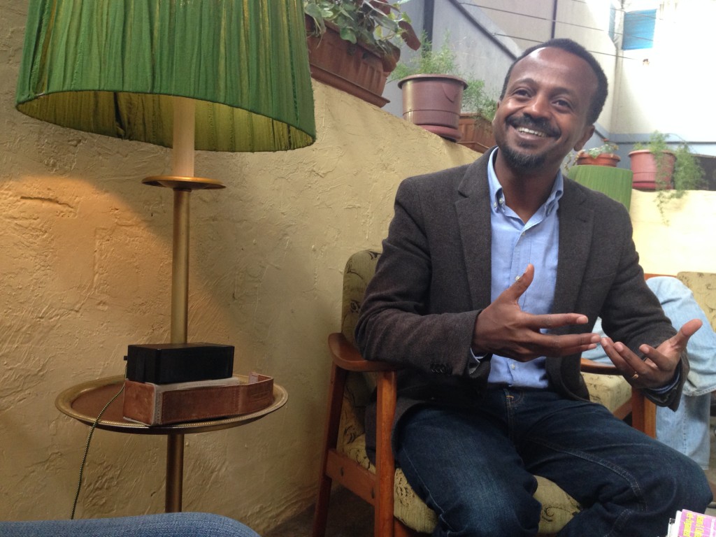 Teddy Tadesse of the xHub gives me a tour