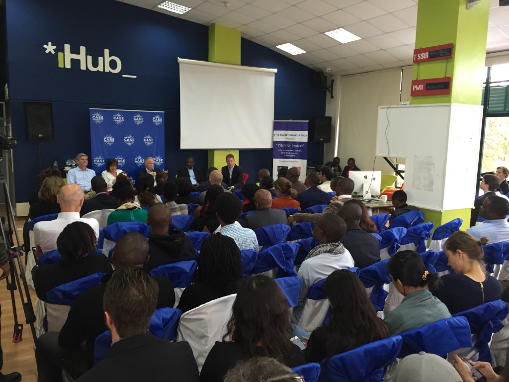 Jean and Steve Case at the iHub