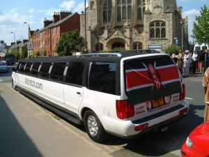 Kenyan Wedding Limo