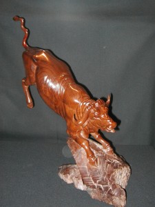 Cape Buffalo Carving