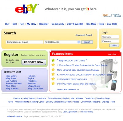 eBay as it SHOULD look