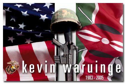 Tribute to Marine and Kenyan - Kevin Waruinge