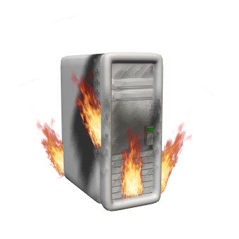 PC burning